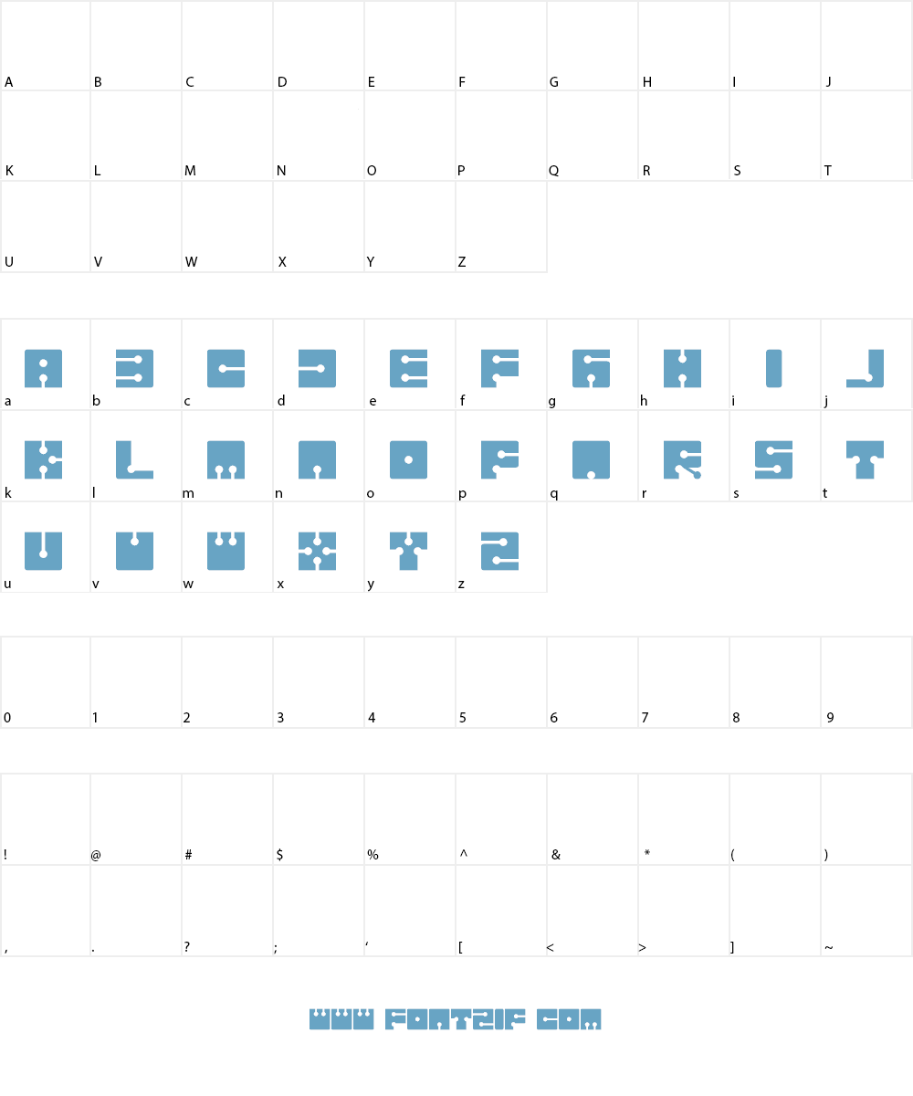 Sistema Font Character